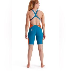 Speedo Fastskin LZR Pure Intent Open Back Competition Techsuit/ Kneeskin